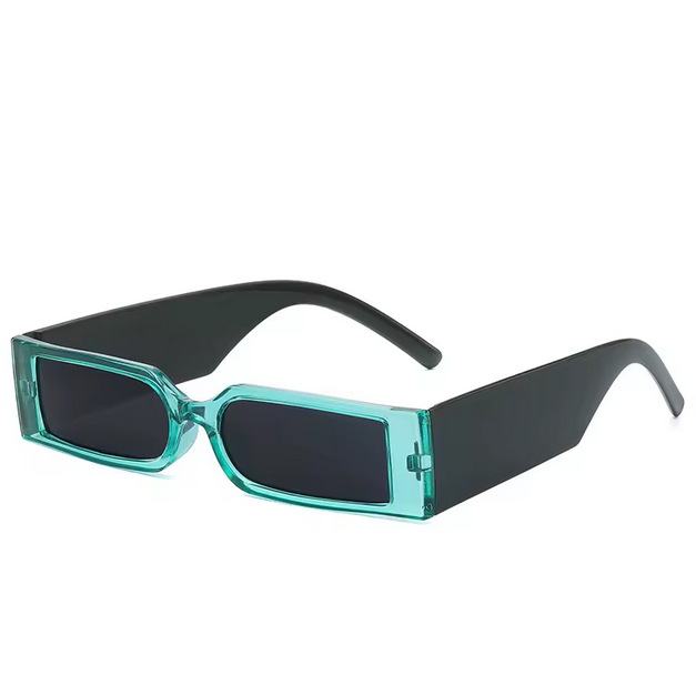 Trending Shades Modern Unisex Punk Small Frame Square Retro Vintage Sunglasses