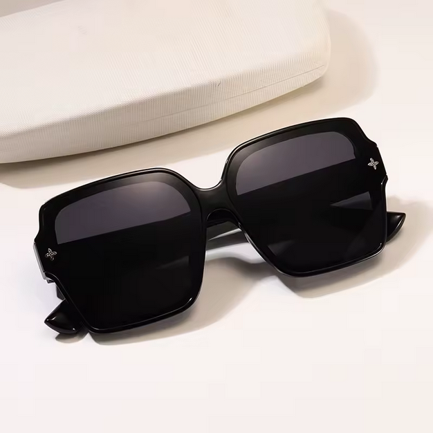 New Fashion Women's Sunglasses Luxury UV400 Small Fragrance Style Large Frame Lightweight Eyewear for Outdoor Sports